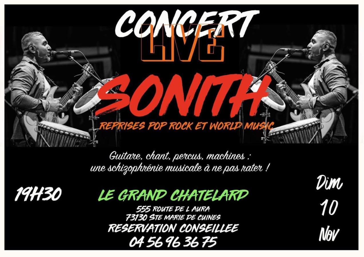 Le Grand Chatelard Hotel Bar Restaurant Sainte-Marie-de-Cuines Bagian luar foto